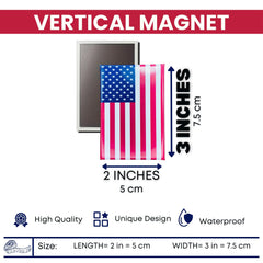 Vertical Magnet - Flag United States - USA