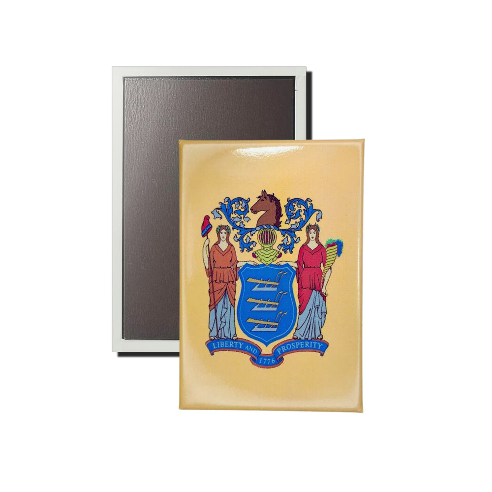 Vertical Magnet - State Flag New Jersey - USA