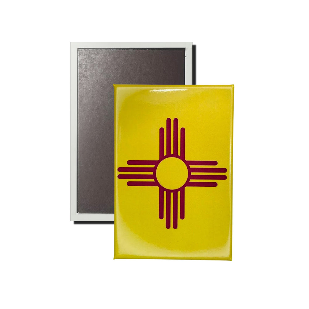 Vertical Magnet - State Flag New Mexico - USA