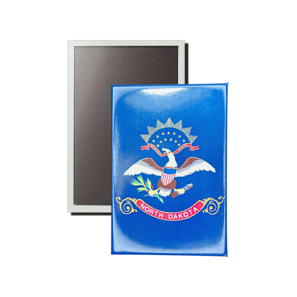 Vertical Magnet - State Flag North Dakota - USA