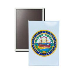 Vertical Magnet - State Seal New Hampshire - USA