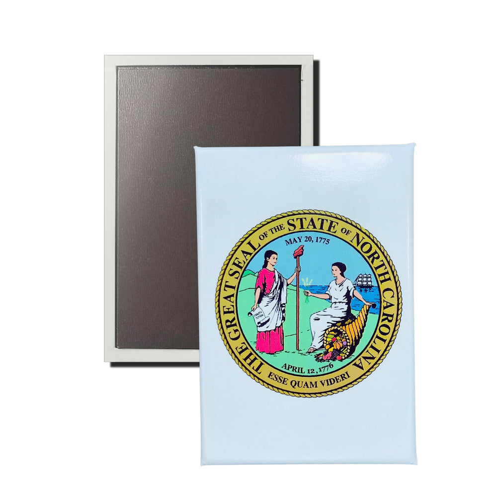 Vertical Magnet - State Seal North Carolina - USA