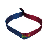 Woven Wristband – Flag Canadian Navy Board – Canadá – P1458
