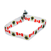 Woven Wristband - Flag Navy League Canada - P1541