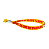 Woven Wristband - Flag Navy League of Canadá - P1476