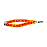 Woven Wristband - Flag Navy League of Canada - P1542
