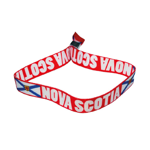 Woven Wristband – Flag Of Nova Scotia – Canada – P2530
