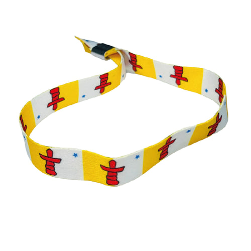 Woven Wristband – Flag Of Nunavut – Canada – P2526