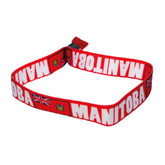 Woven Wristband – Flag Of Manitoba – Canadá – P2549