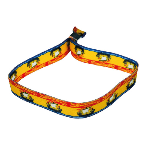 Woven Wristband – Flag Of New Brunswick – Canada - P2533