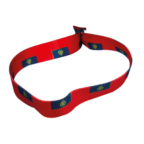 Woven Wristband – Flag Royal Canadian Mounted Police – Canada – P1469