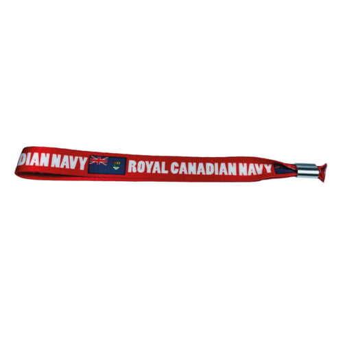 Woven Wristband – Flag Royal Canadian Navy – Canada - P1436