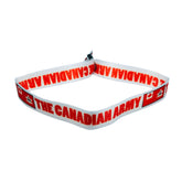 Woven Wristband - Flag The Canadian Army - Canadá - P1450