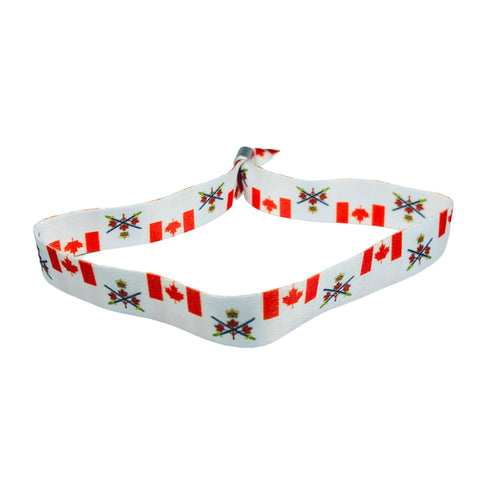 Woven Wristband - Flag The Canadian Army - Canada - P1453