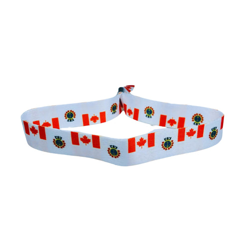 Woven Wristband - Flag The Royal Canadian Sea Cadets - Canada - P1441