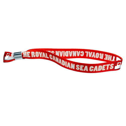 Woven Wristband - Flag The Royal Canadian Sea Cadets - Canada - P1442