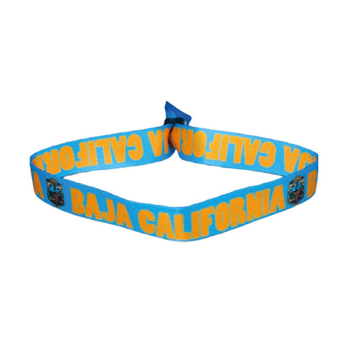 Woven Wristband - Shield of Baja California - Mexico - P2590