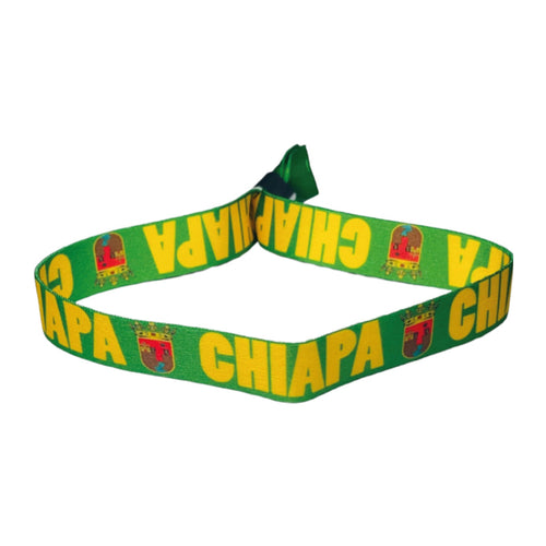Woven Wristband – Shield of Chiapas - Mexico - P2598