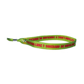 Woven Wristband - Shield of Estado Libre y Soberano of Hidalgo - Mexico - P2621
