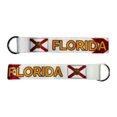 Wristlet Keychain - State Flag Florida - USA - K068