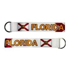 Wristlet Keychain - State Flag Florida - USA - K068