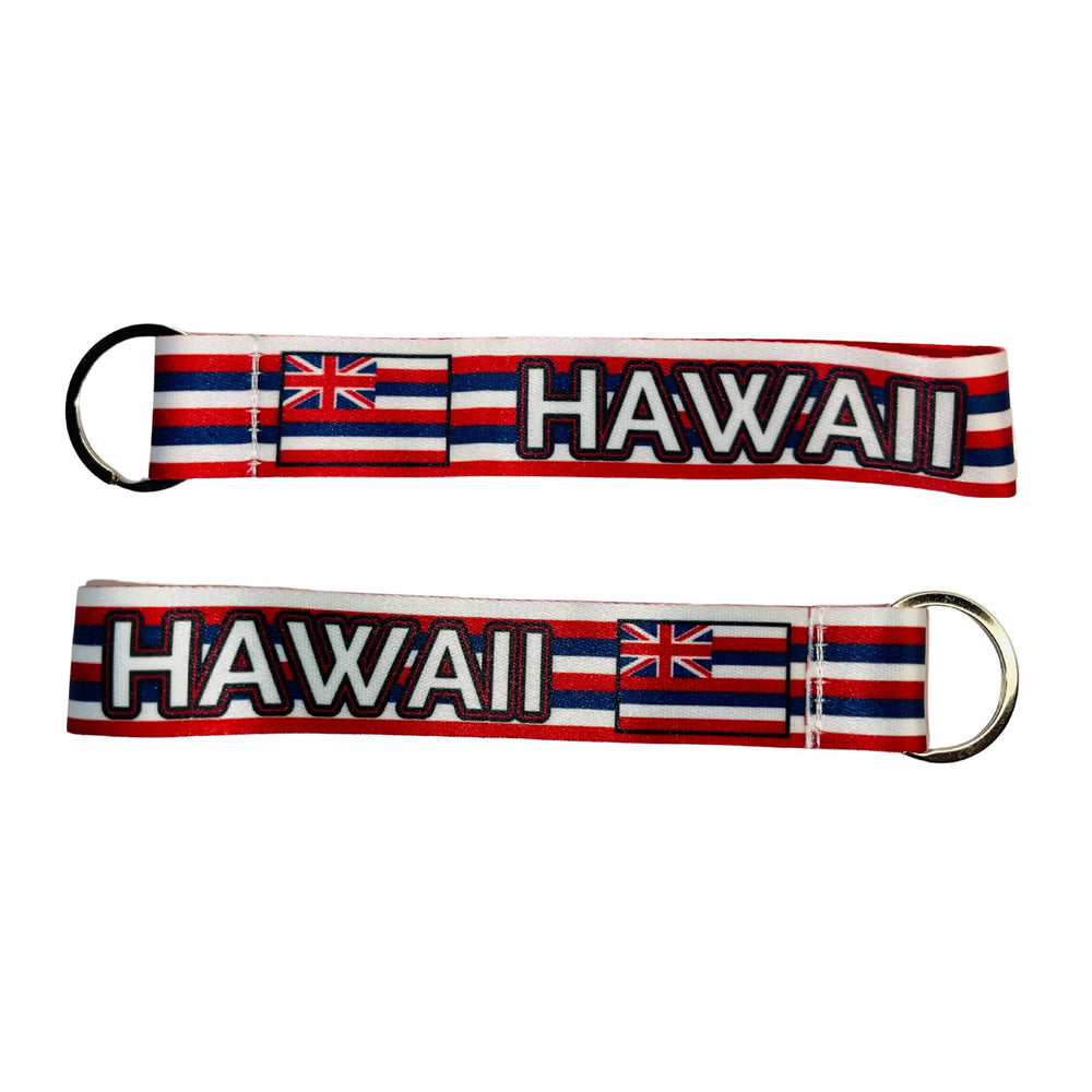 Wristlet Keychain - State Flag Hawaii - USA - K070