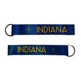 Wristlet Keychain - State Flag Indiana - USA - K073