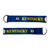 Wristlet Keychain - State Flag Kentucky - USA - K076