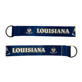 Wristlet Keychain - State Flag Louisiana - USA - K088