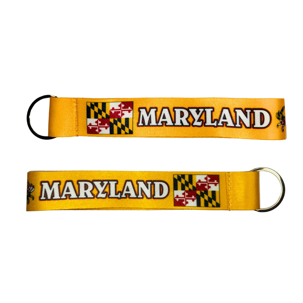 Wristlet Keychain - State Flag Maryland - USA - K090