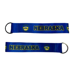 Wristlet Keychain - State Flag Nebraska - USA - K081