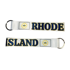 Wristlet Keychain - State Flag Rhode Island - USA - K093