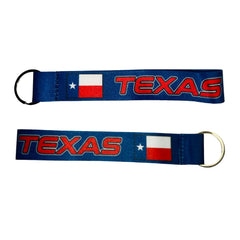 Wristlet Keychain - State Flag Texas - USA K096