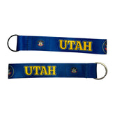 Wristlet Keychain - State Flag Utah - USA - K098
