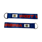 Wristlet Keychain - State Flag West Virginia - USA - K102
