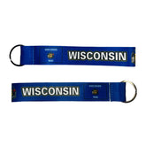Wristlet Keychain - State Flag Wisconsin - USA - K103