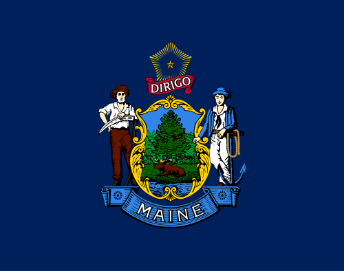 Flag of Maine