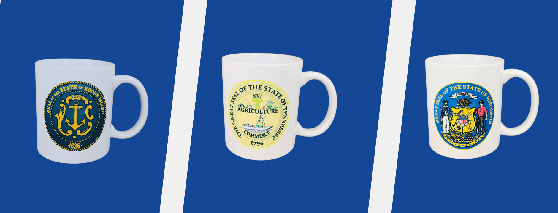 State Mugs State Seal - Mugs – Worldwide Souvenirs