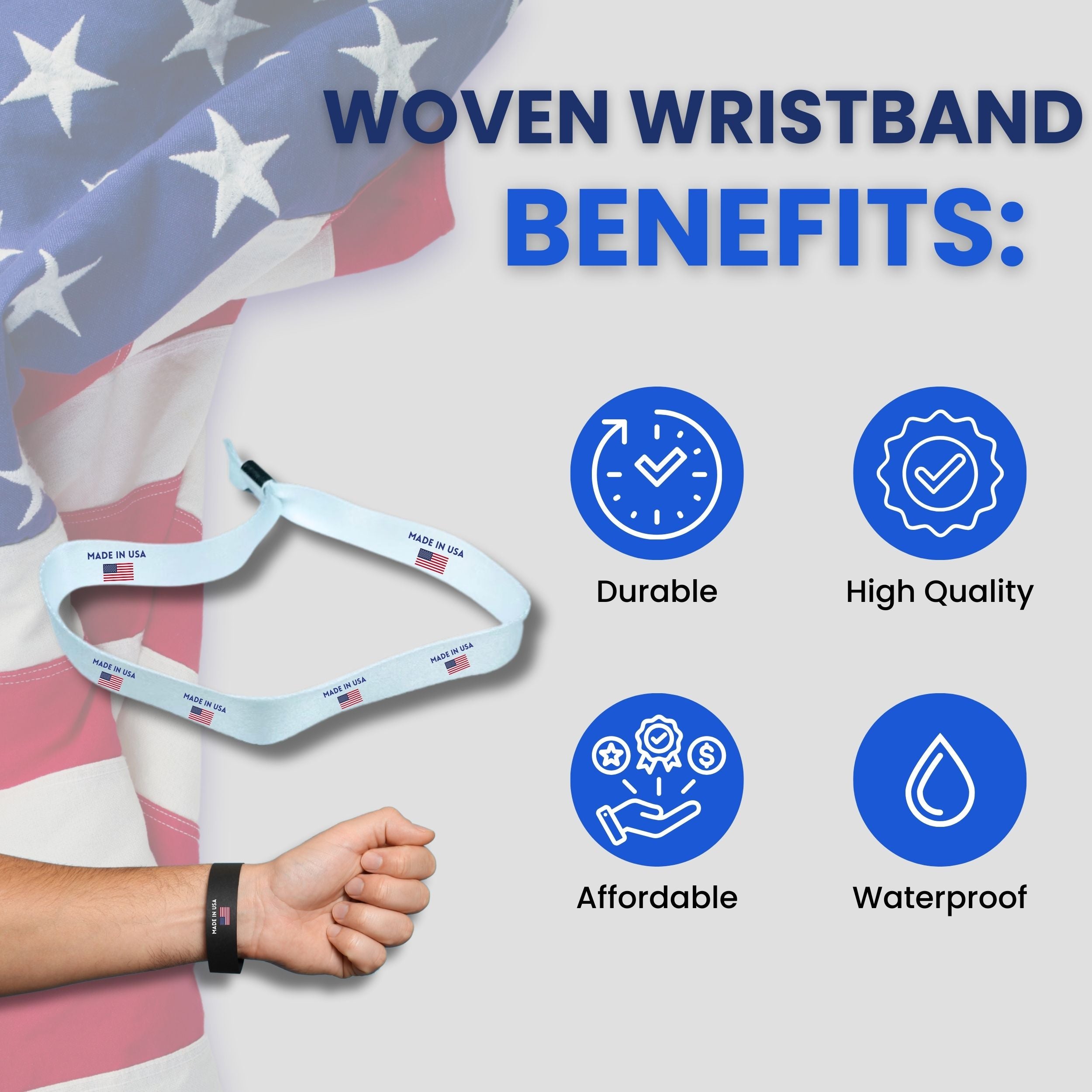 Woven Wristband – Flag Royal Canadian Cadets – Canadá – P1427