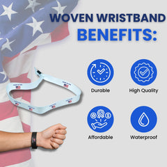 Woven Wristband – Flag Royal Canadian Cadets – Canadá – P1427