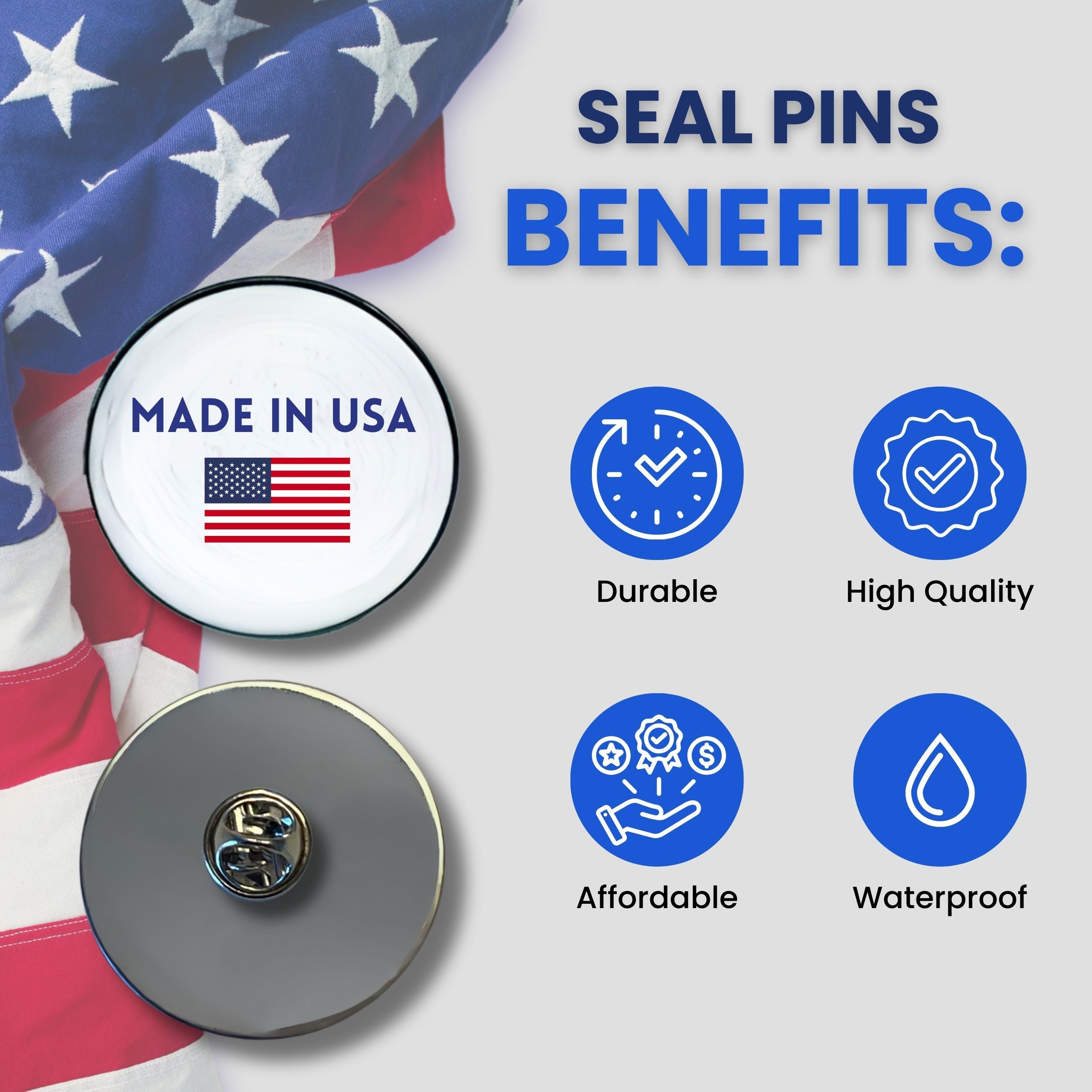 Pin - State Seal Texas - USA