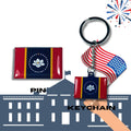 Mississippi flag, Enamel pin, Flag Keychain, Adorable Collections State Flags, United States Flags, Keychains, Cute pins, Limited Edition - WORLDWIDE SOUVENIRS	