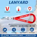 SIZES - FEATURES AND QUALITY OF LANYARDS - WORLDWIDE SOUVENIRS 