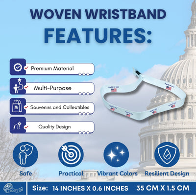 Woven Wristband – Shield of Guanajuato – Mexico - P2579