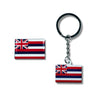 Hawaii flag, Enamel pin, Flag Keychain, Adorable Collections State Flags, United States Emblem Flags, Keychains, Cute pins, Limited Edition - WORLDWIDE SOUVENIRS