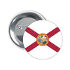 Florida Button, Flag Button, WorldwideSouvenirs, USA Button, Florida Emblem Button, Florida Flag, State United States, Limited Edition - WORLDWIDE SOUVENIRS	