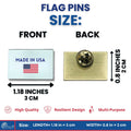 PIN - STATE FLAG FLORIDA - USA