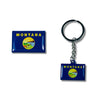 Montana flag, Enamel pin, Flag Keychain, Adorable Collections State Flags, United States Flags, Keychains, Cute pins, Limited Edition - WORLDWIDE SOUVENIRS