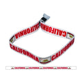 California bracelet, California flag, Worldwide Souvenirs,Patriotic Accessories, United States, American Pride, Fabric Bracelet, P1906 - WORLDWIDE SOUVENIRS	