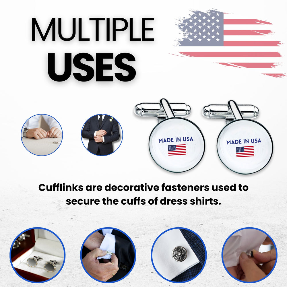 Cufflinks - State Seal Washington - USA